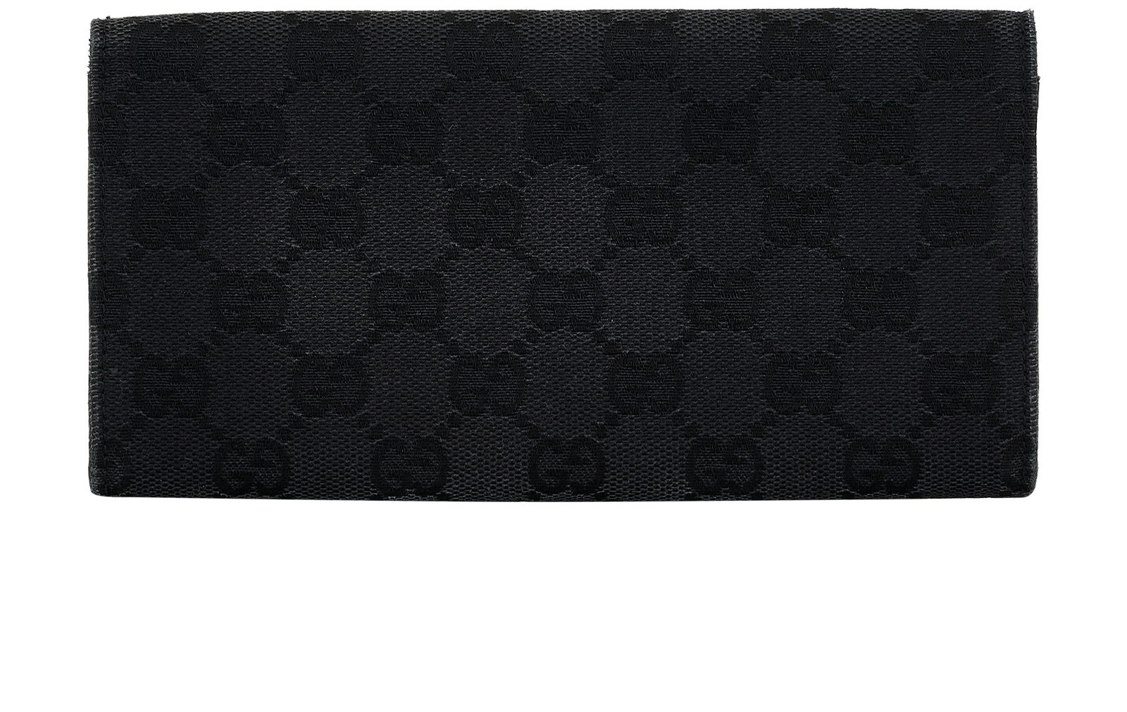 Gucci GG Wallet, &pound;180, Accessories, Black, Canvas, Back view
